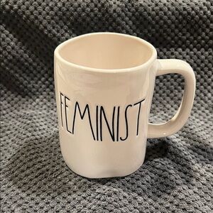 Rae Dunn Feminist Mug - Cream